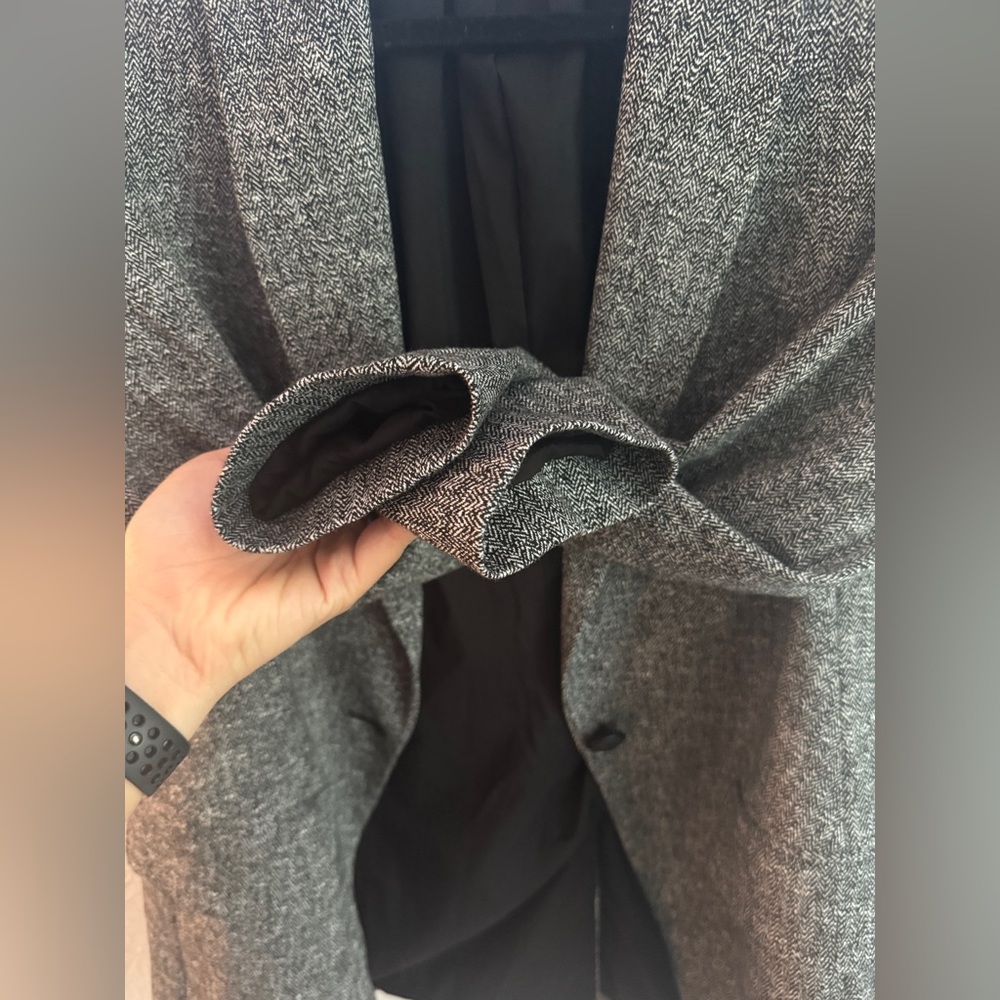 Express Herringbone Blazer Jacket - image 6